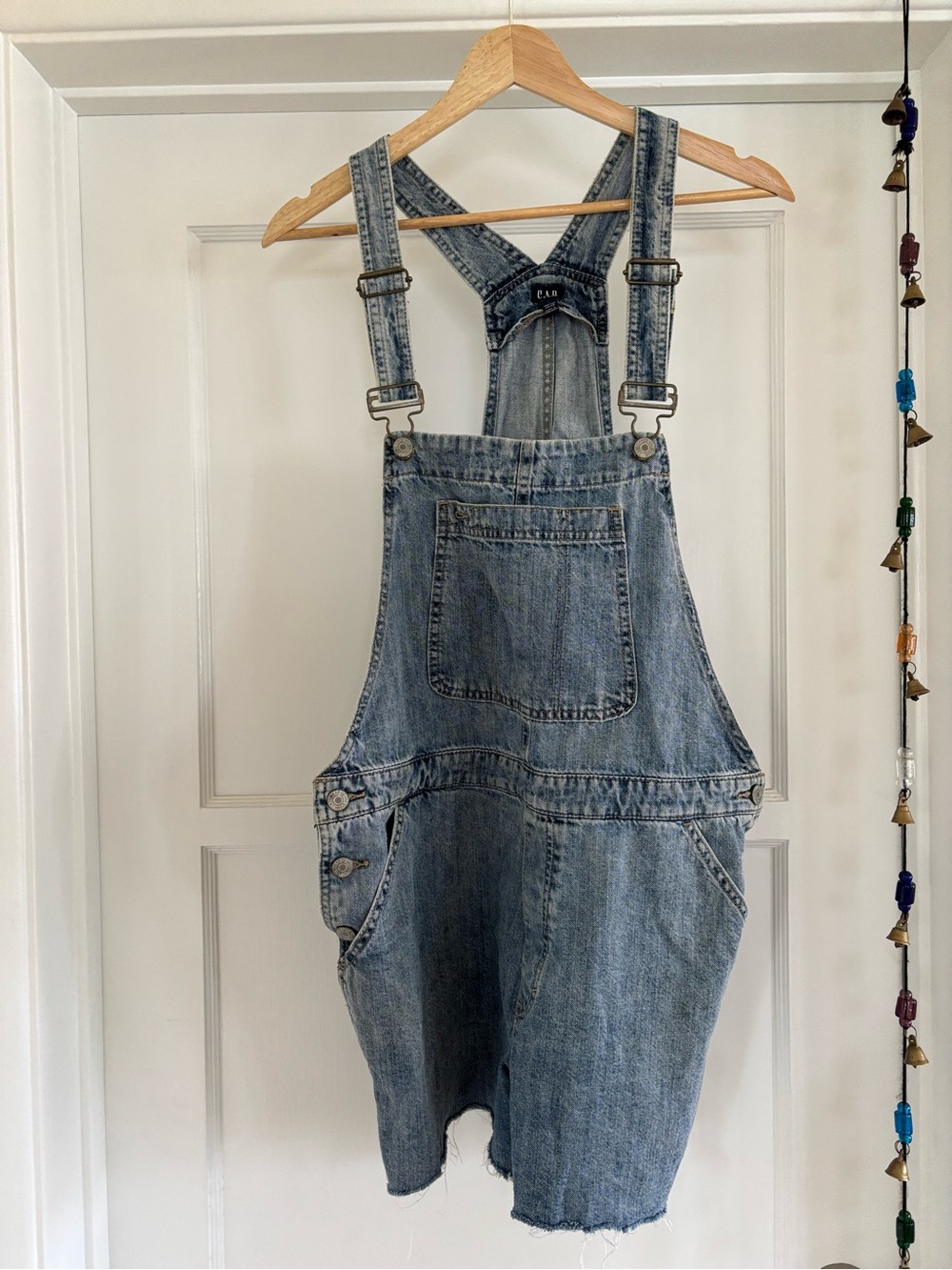 vintage gap denim overalls l